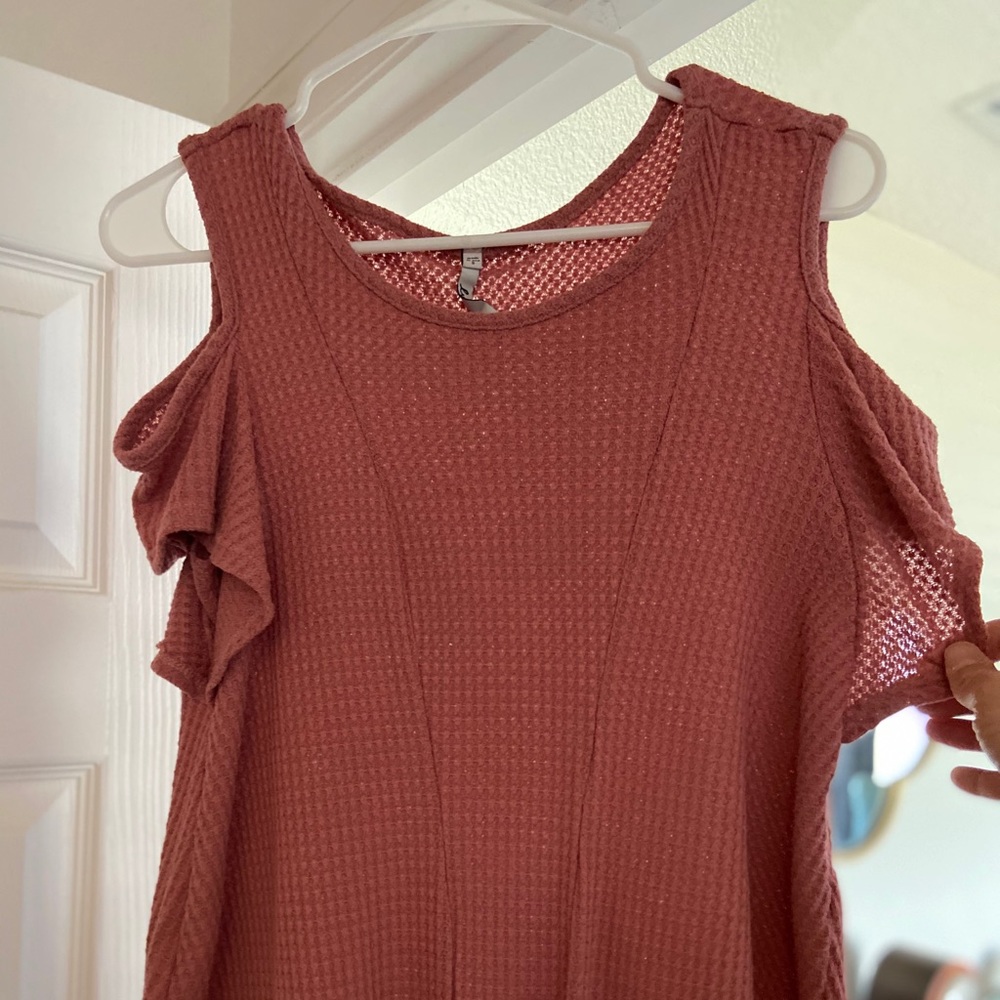 cold-shoulder top